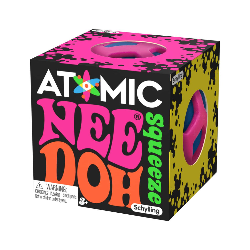Super-Squishy Atomic NeeDoh | Collection Harbor Flare - The Groovy Glob Retro Malt-Gel Filled Toy - Default Title