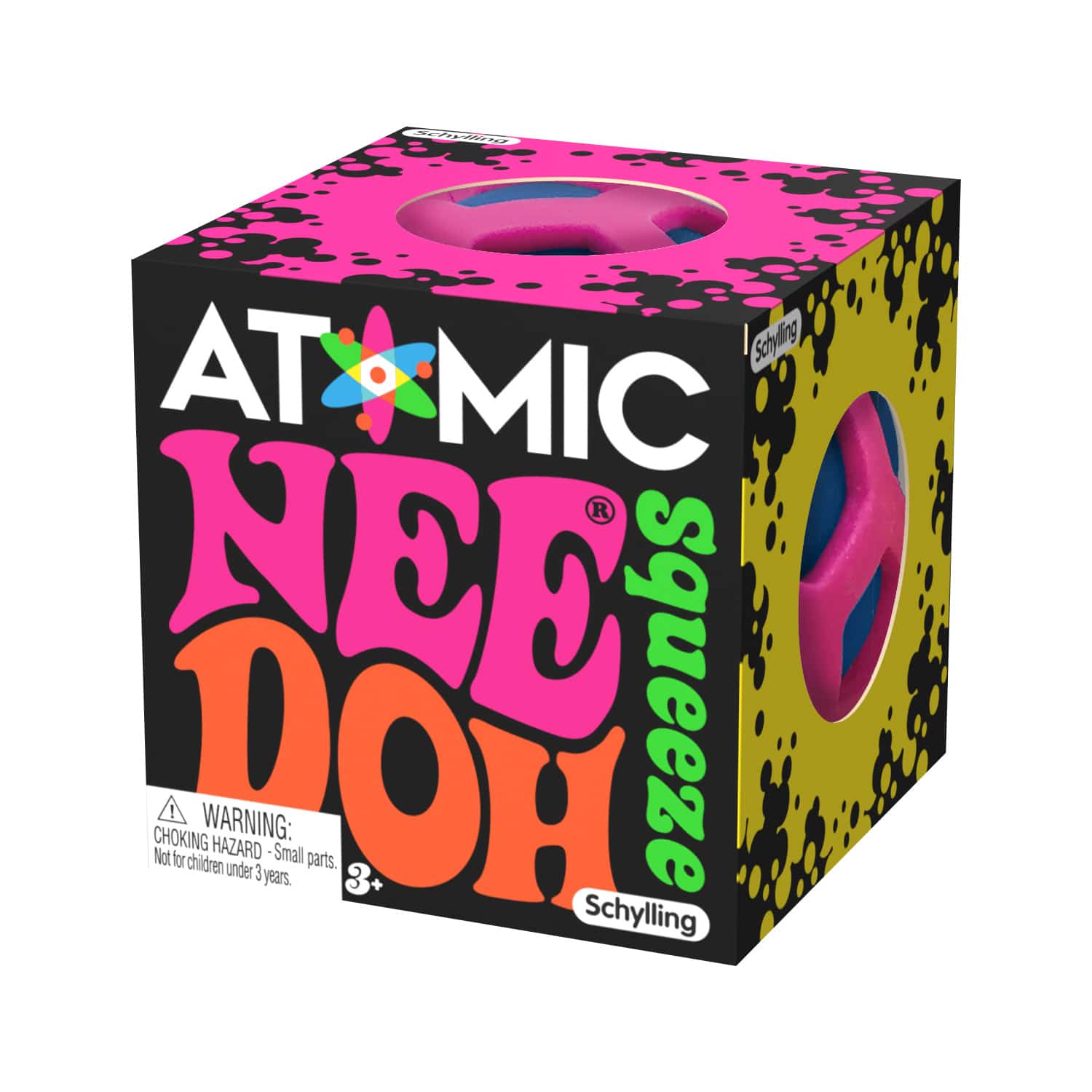 Super-Squishy Atomic NeeDoh | Collection Harbor Flare - The Groovy Glob Retro Malt-Gel Filled Toy - Default Title