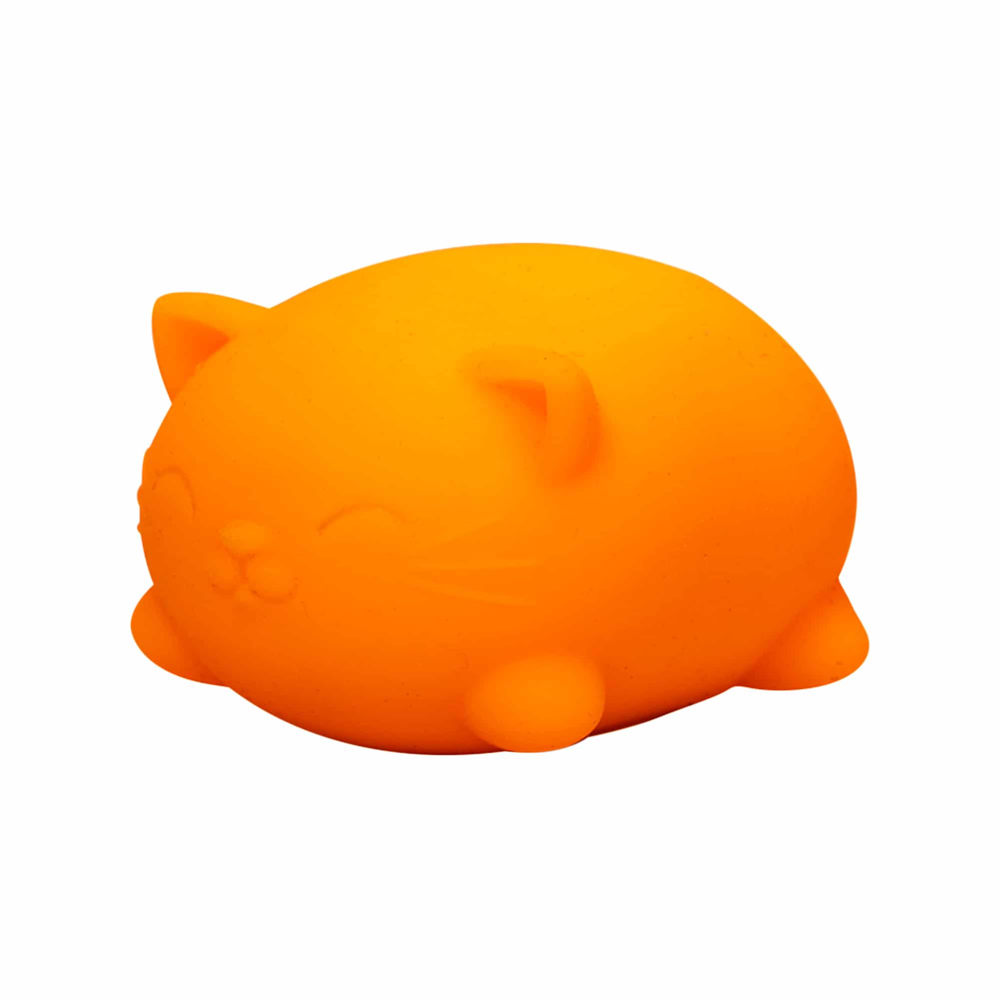 Purrfectly Squishy Cool Cats NeeDoh | Select Morning Crest - Dino Character Malt-Gel Filled Sensory Glob Detail