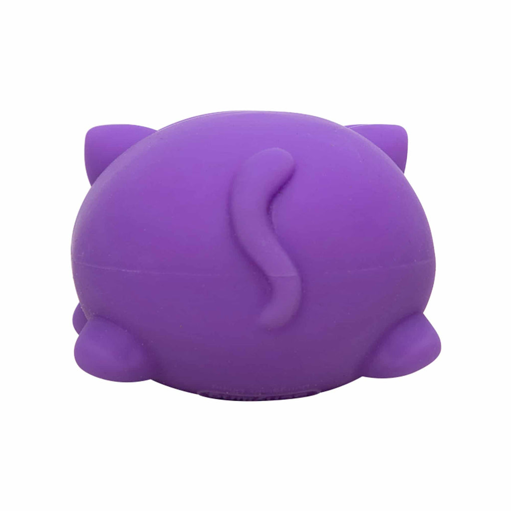 Purrfectly Squishy Cool Cats NeeDoh | Select Morning Crest - Dino Character Malt-Gel Filled Sensory Glob Detail