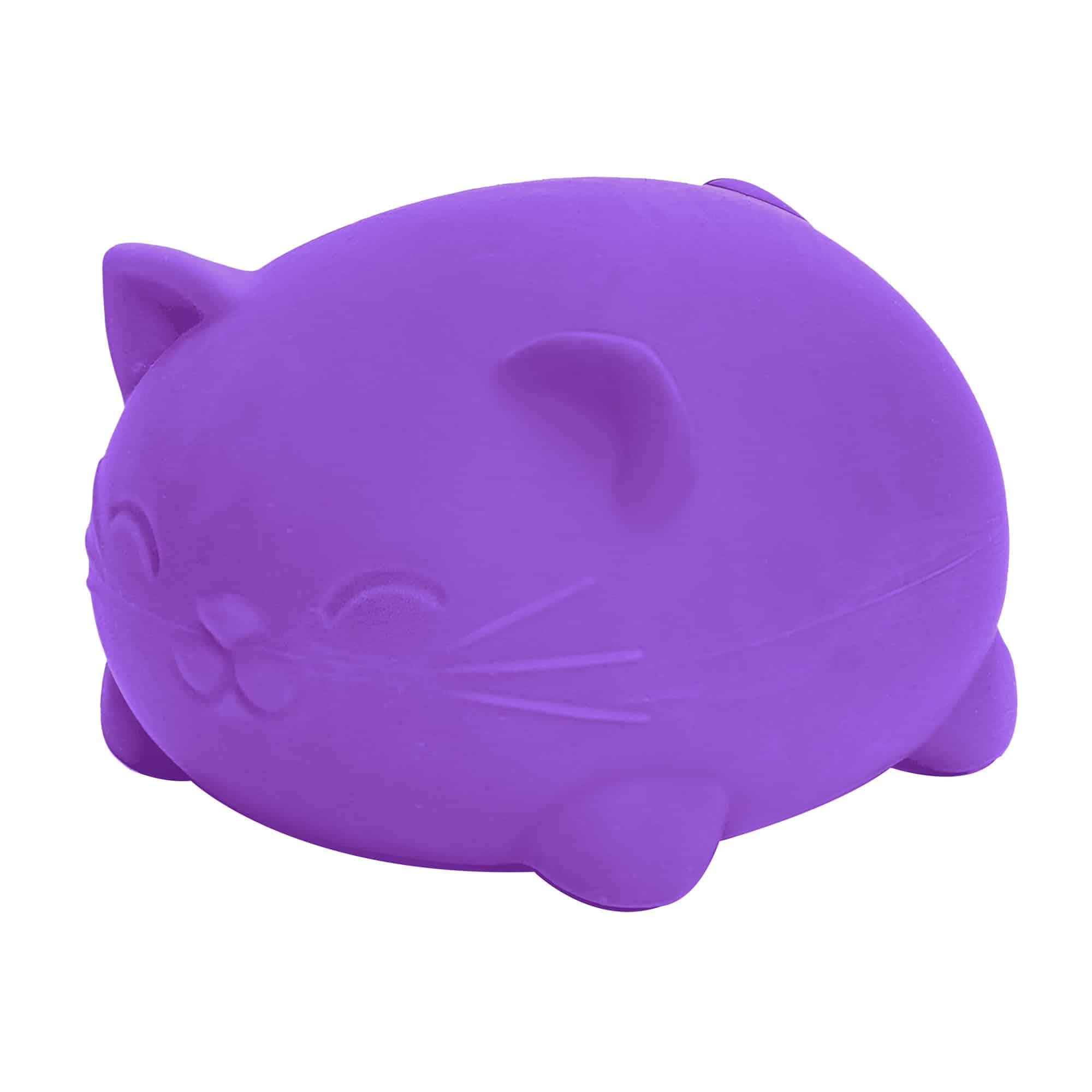 Adorable Character Super NeeDoh Cool Cats | Select Opal Prairie - Collectible Shaggy Monster Squishable Toy Detail