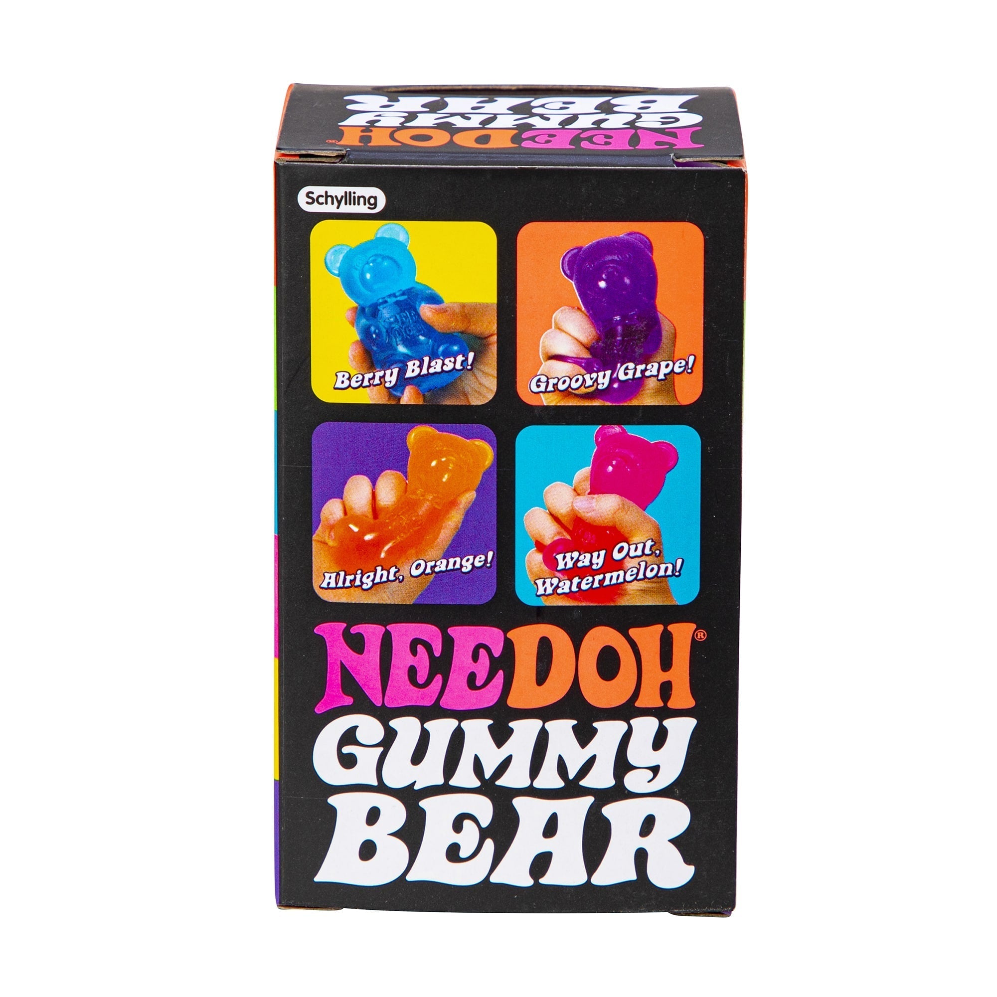 Animal-Shaped NeeDoh Gummy Bear | Edition Canyon Forest - Collectible Shaggy Monster Squishable Toy Detail