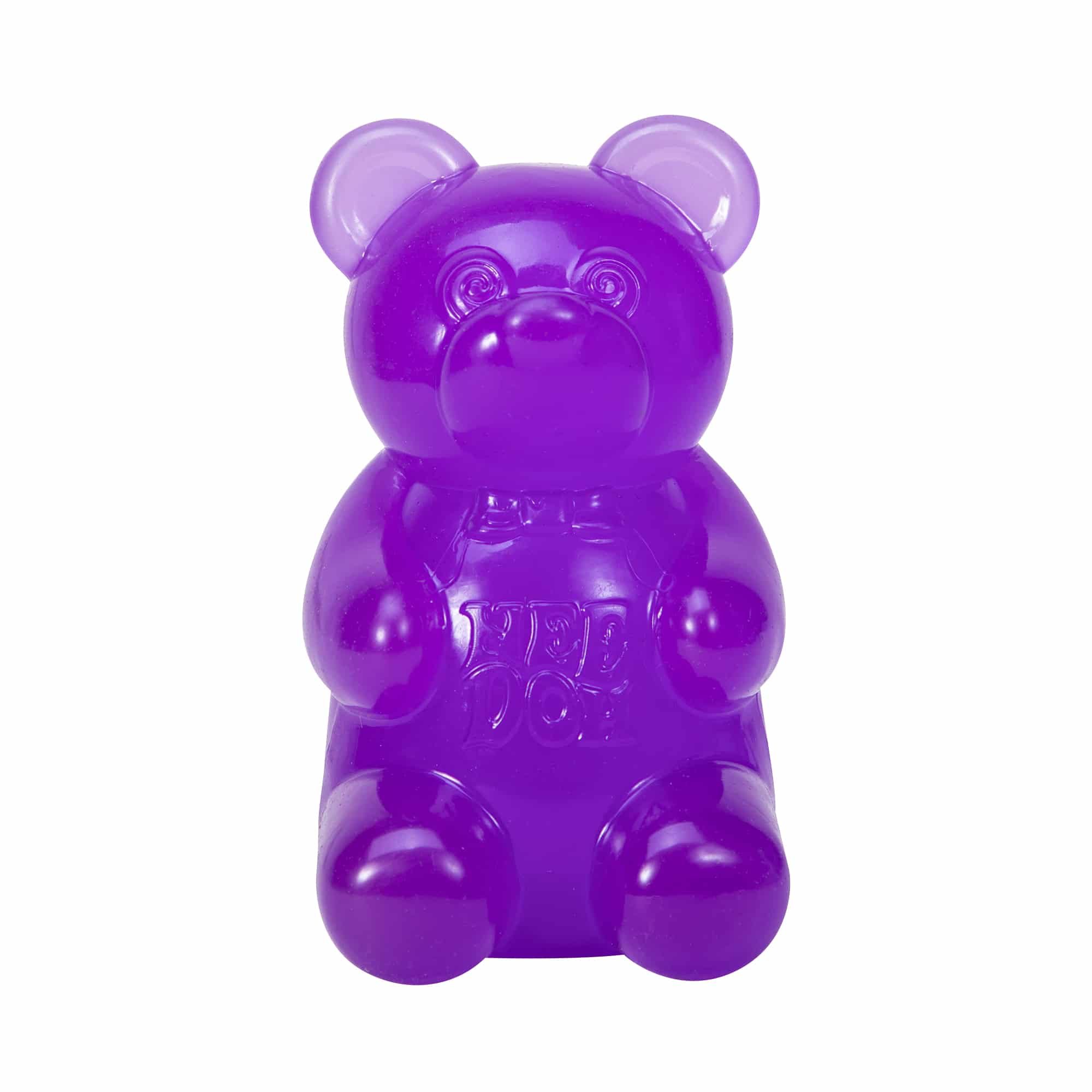 Animal-Shaped NeeDoh Gummy Bear | Edition Canyon Forest - Collectible Shaggy Monster Squishable Toy Detail