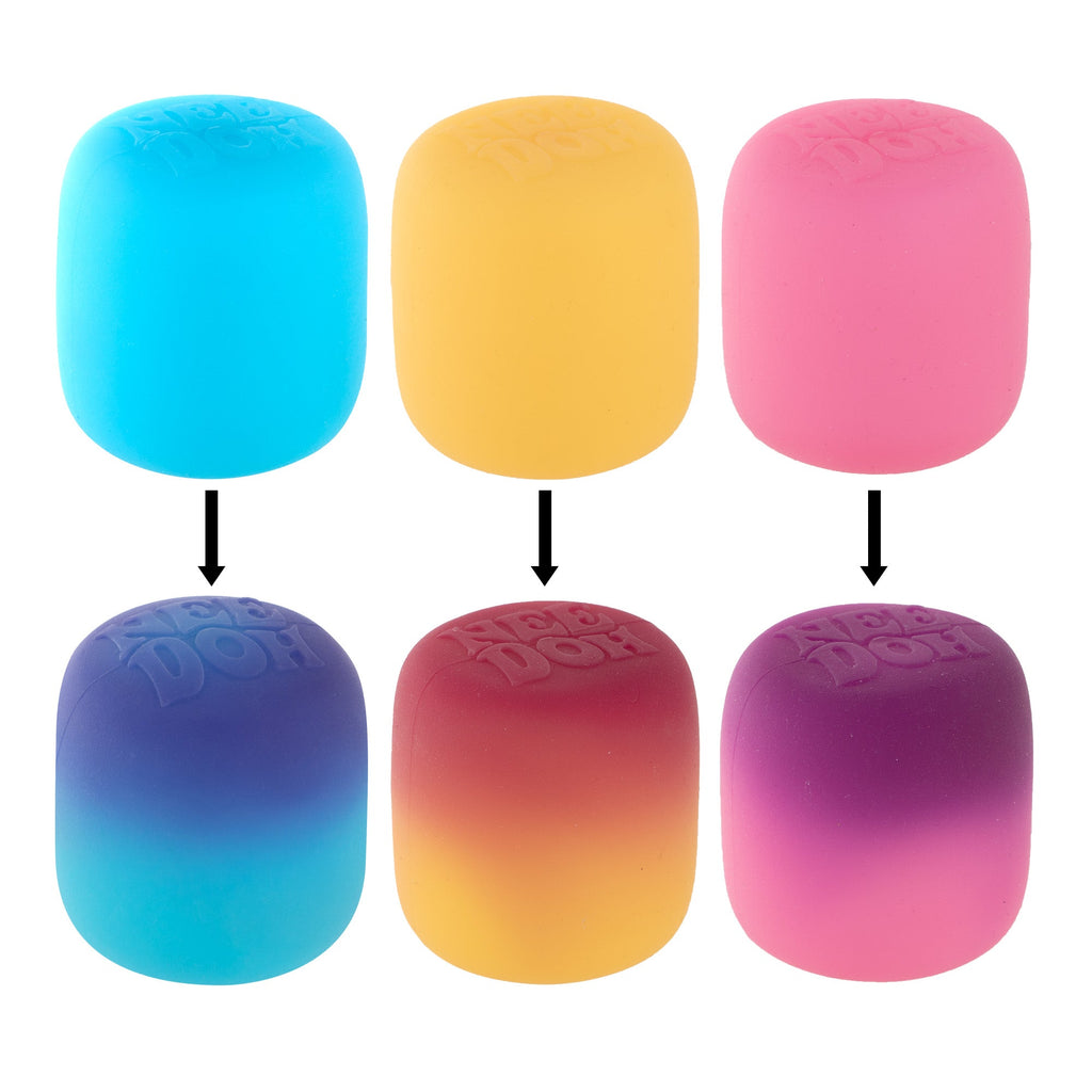 Fun Food Fidget NeeDoh Mello Mallo | Series Stone Harbor - Fun Food Fidget Cookie Squishable Toy Detail