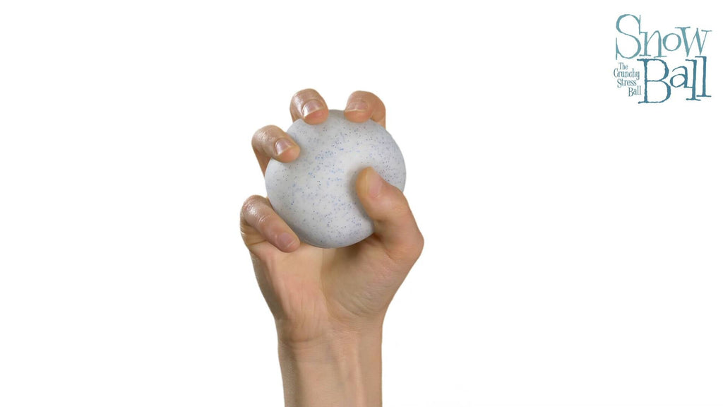 Translucent Jelly Snow Ball Crunch | Reserve Harbor Grove - Nice Cubes Clear Satisfying Crunch Stress Toy Detail