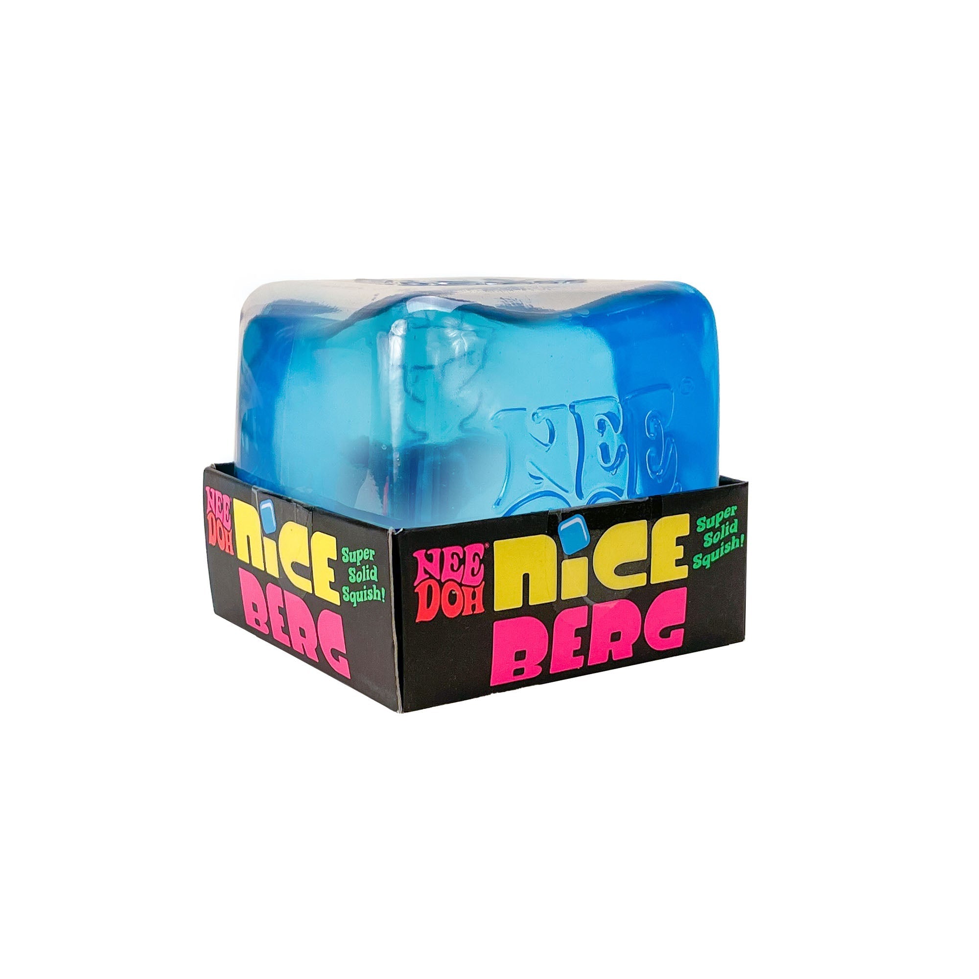 Satisfying Crunch NeeDoh Nice Berg | Reserve Oak Hollow - 3-Piece Assorted Nice Cubes Pack for Fidgeting - Default Title