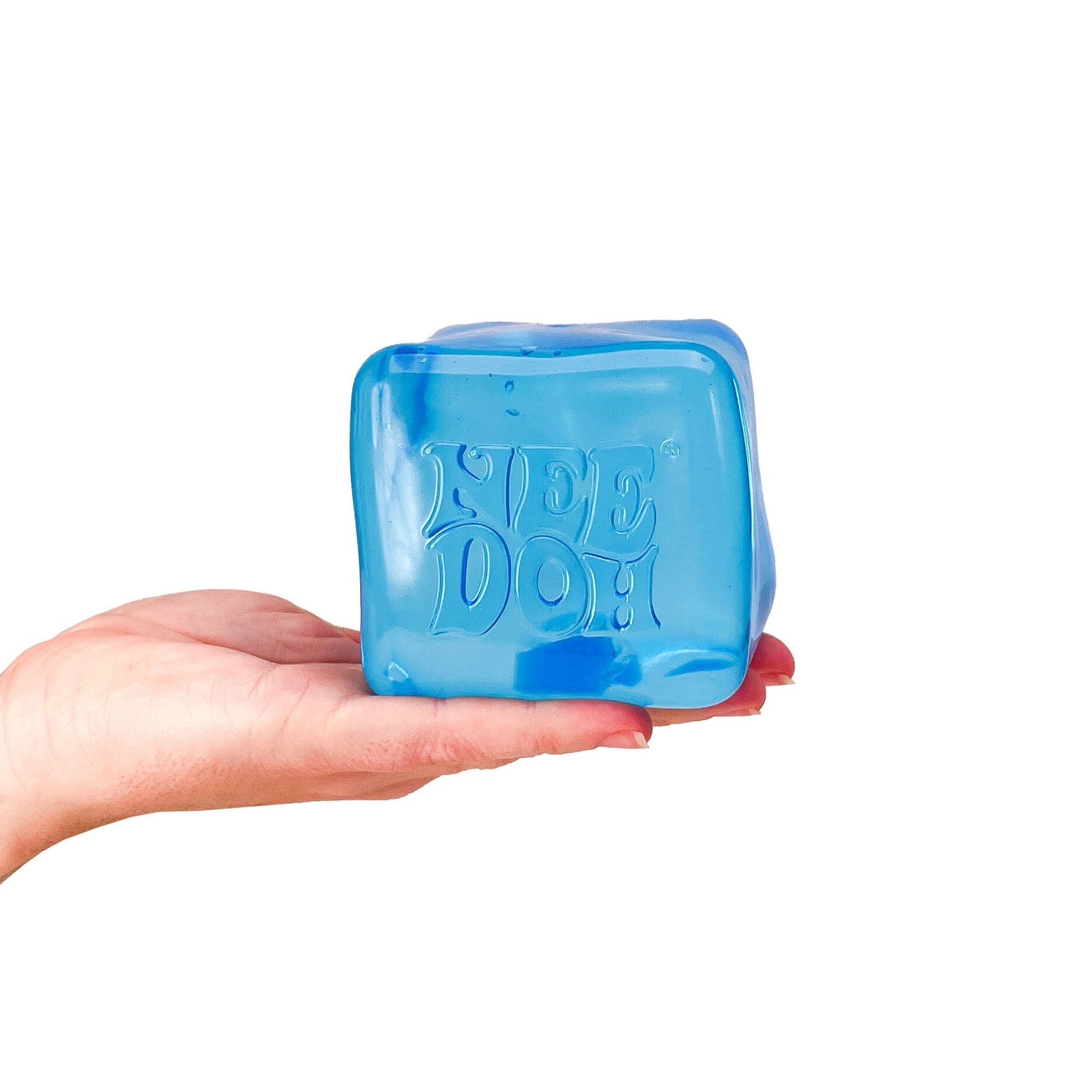 Satisfying Crunch NeeDoh Nice Berg | Reserve Oak Hollow - 3-Piece Assorted Nice Cubes Pack for Fidgeting Detail